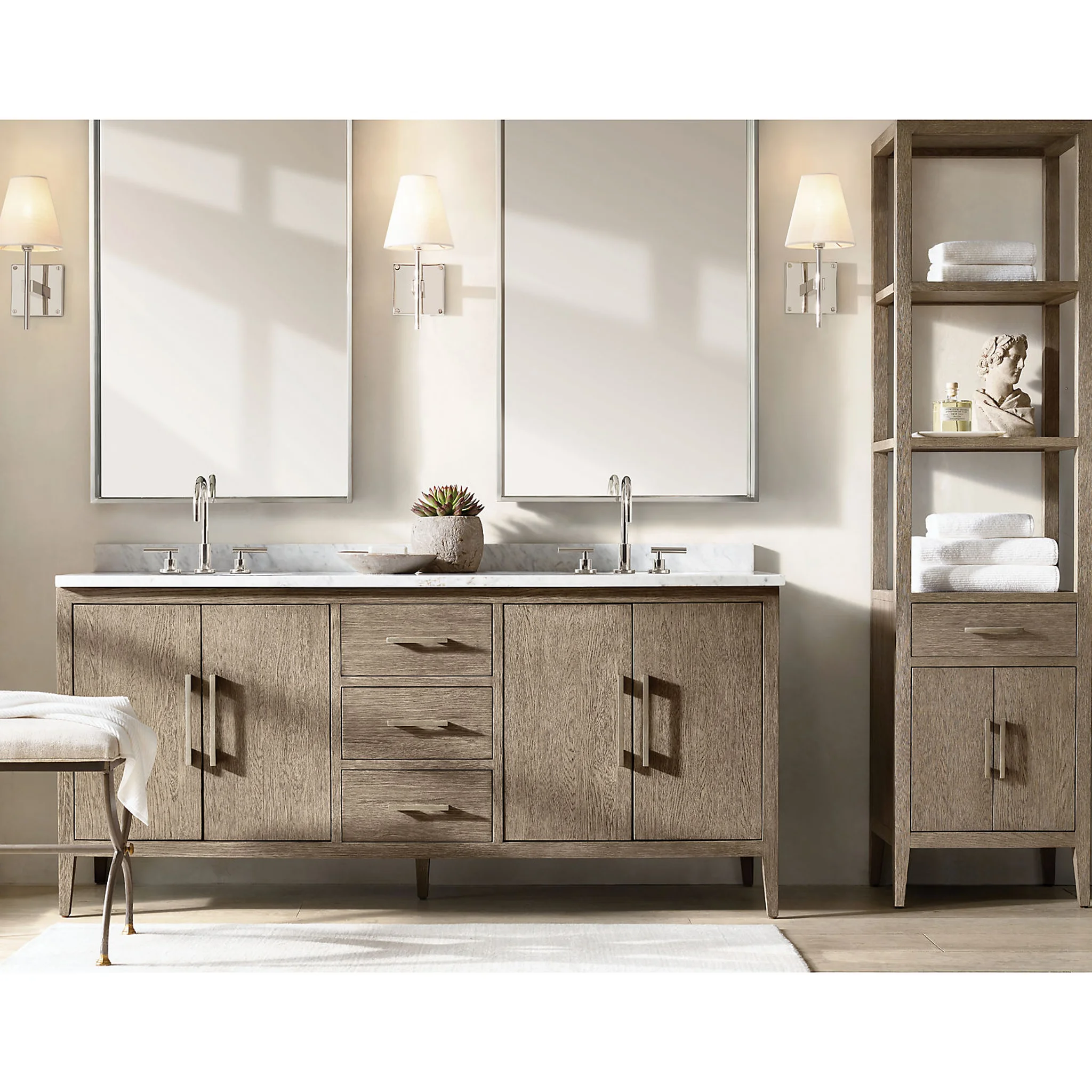 Купить Бра Fulham Linen Shade Sconce в интернет-магазине roooms.ru