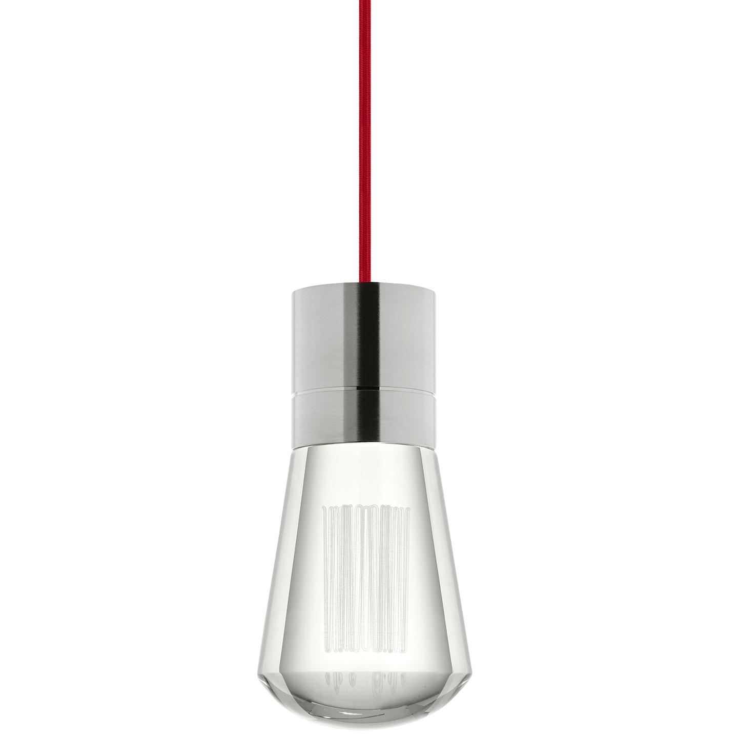 Satin Nickel Red LED 90 CRI WARM COLOR DIMMING 3000-2200K 120V (T24)