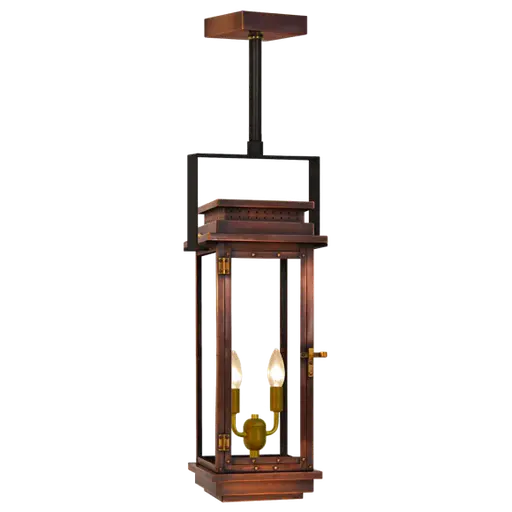 Купить Уличный подвесной светильник Contempo 24" Yoke Ceiling Lantern в интернет-магазине roooms.ru