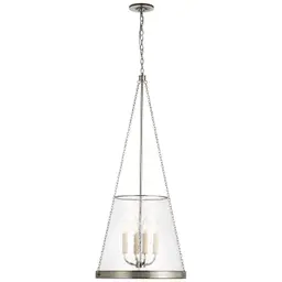 Polished Nickel Clear Restoration Glass