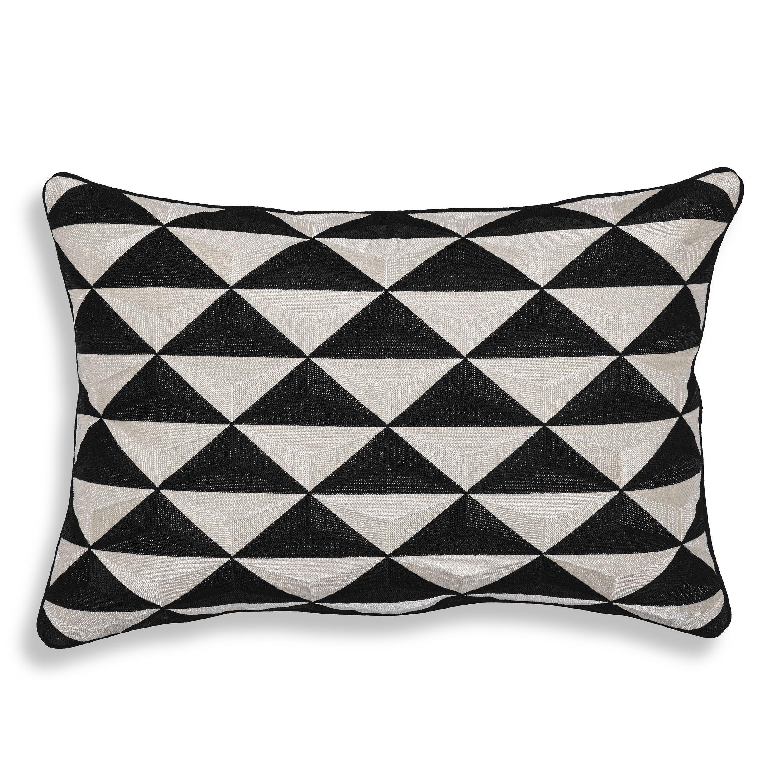 black & white rectangular