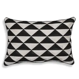 black & white rectangular