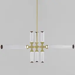Brushed Brass,Clear