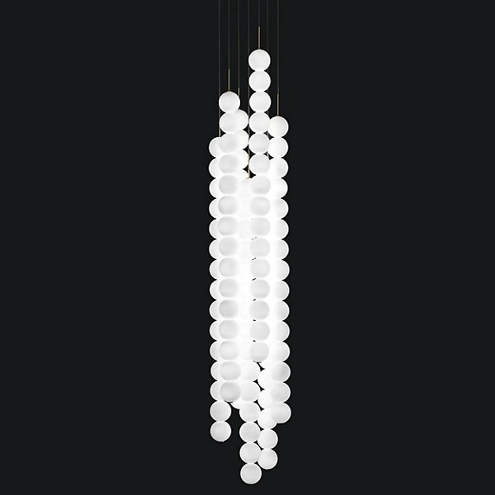Купить Подвесной светильник Abacus 15 Sphere 7 LED Chandelier в интернет-магазине roooms.ru