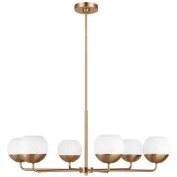 Satin Brass Bulb(s) Not Included