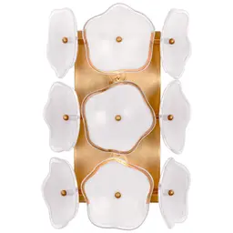 Soft Brass Cream Tinted Glass