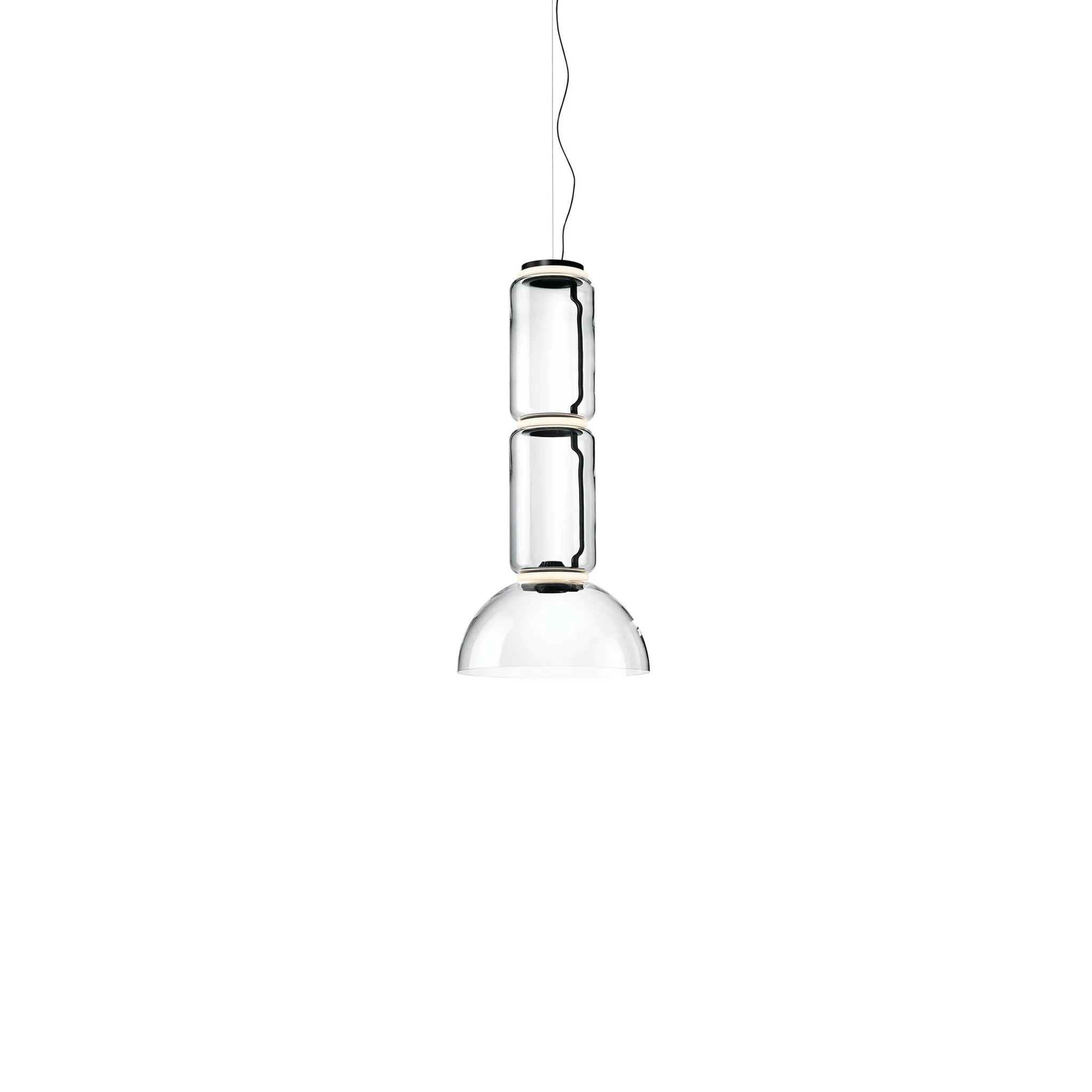 Купить Подвесной светильник Noctambule Suspension 2 Low Cylinder Bowl в интернет-магазине roooms.ru