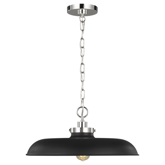 Midnight Black and Polished Nickel