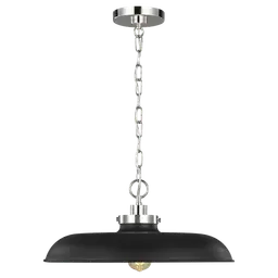 Midnight Black and Polished Nickel