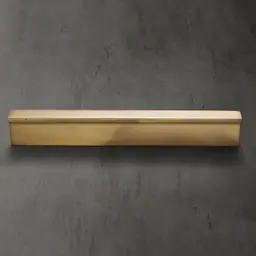 Lacquered Burnished Brass 8"