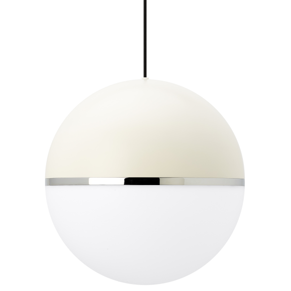 White/Chrome Lamp Not Included