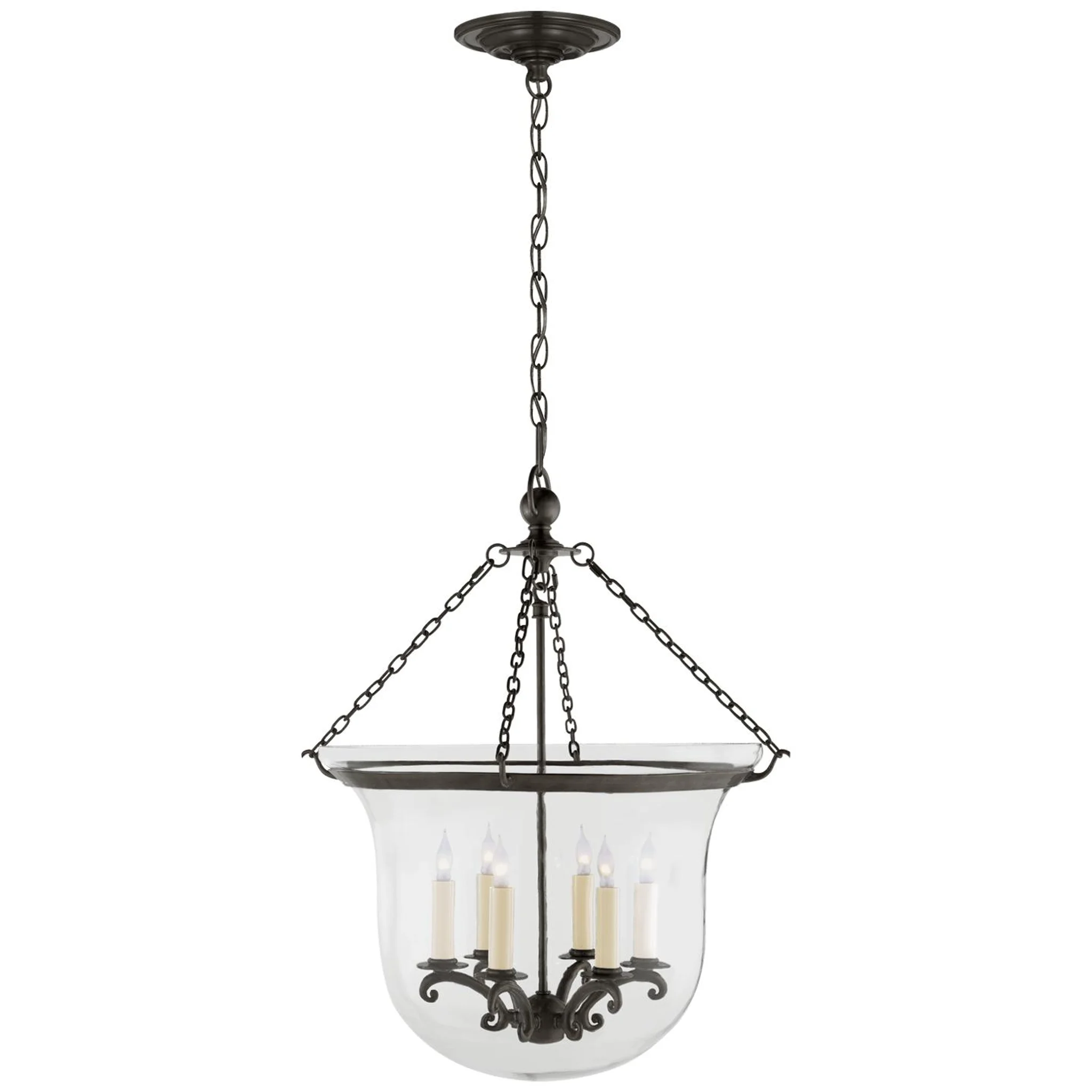 Купить Подвесной светильник Country Large Bell Jar Lantern в интернет-магазине roooms.ru