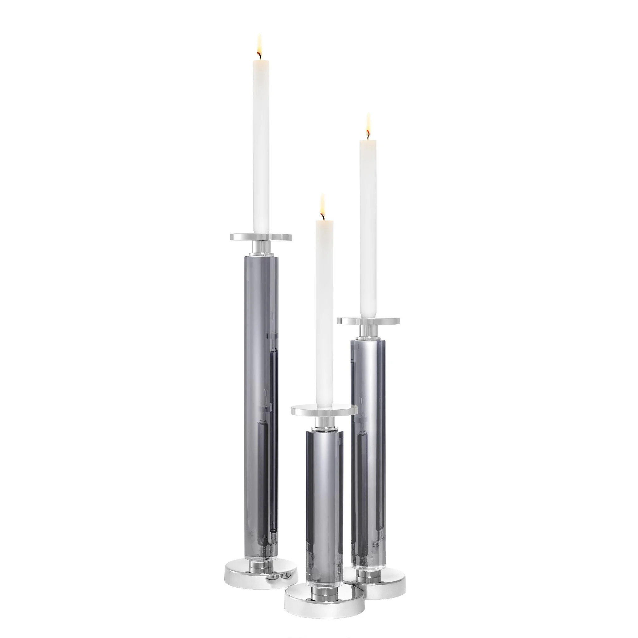 Купить Подсвечник Candle Holder Chapman set of 3 в интернет-магазине roooms.ru