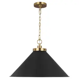 Midnight Black and Burnished Brass