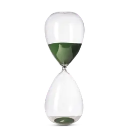 Dark green Glass with sand