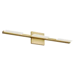 Aged Brass 3 Light INTEGRATED LED 90 CRI 3000K 277V (T20/T24)
