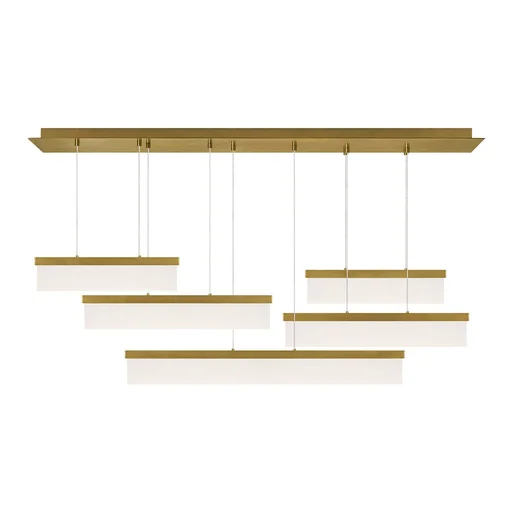 Купить Люстра Sweep Linear Chandelier в интернет-магазине roooms.ru
