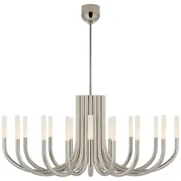 Polished Nickel Etched Crystal