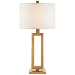 Gild 14" x 14" x 10" Linen Rectangle