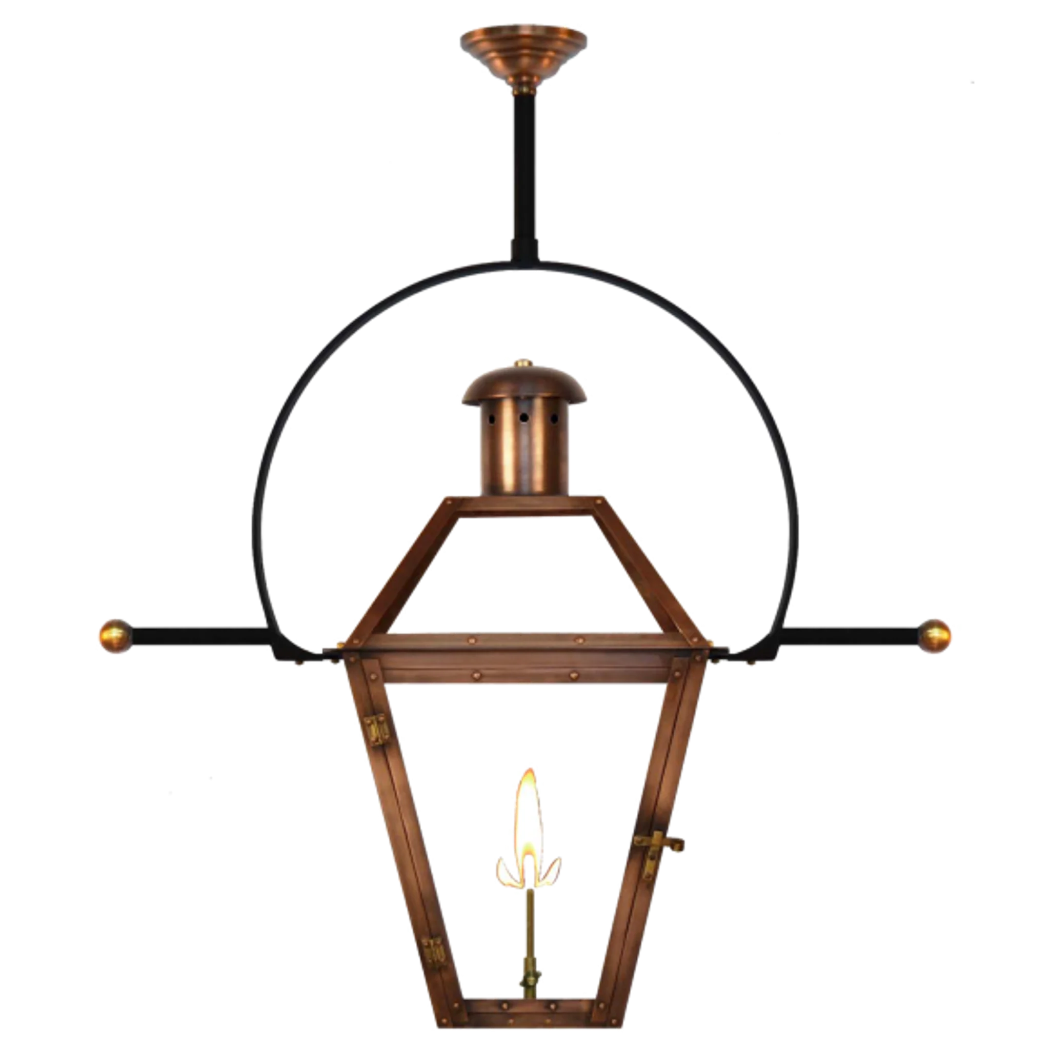 Купить Уличный подвесной светильник Georgetown 36" Ladder Rest Ceiling Lantern в интернет-магазине roooms.ru