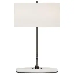Bronze 18" x 18" x 9" Linen Oval