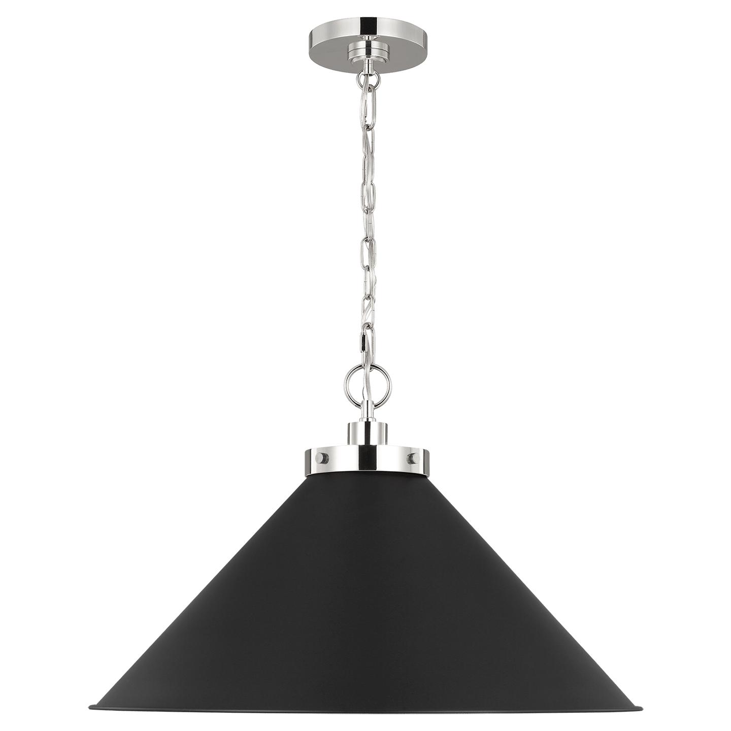 Midnight Black and Polished Nickel