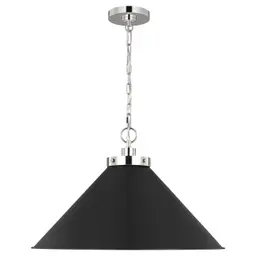 Midnight Black and Polished Nickel