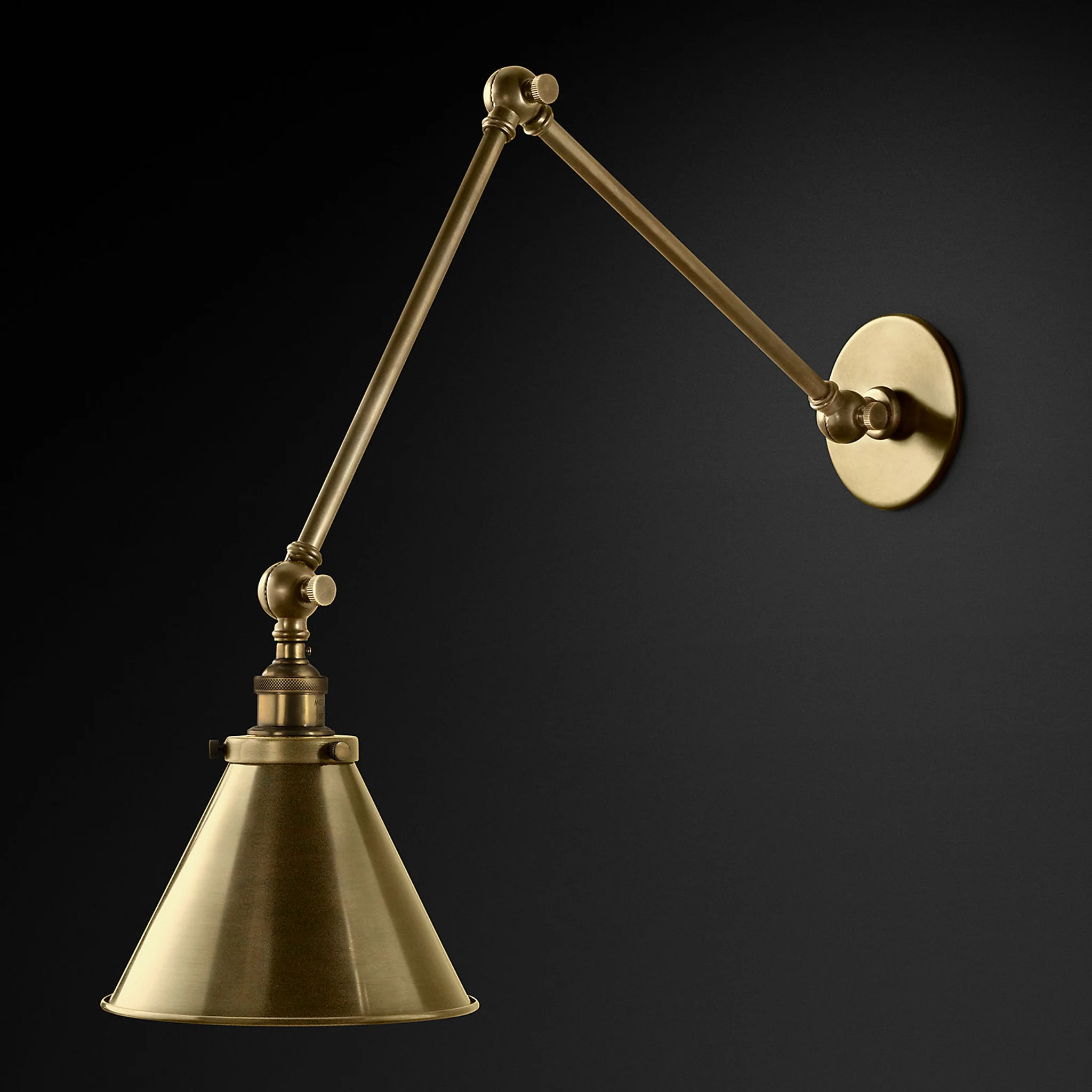 Купить Бра 20th C. Library Double Sconce в интернет-магазине roooms.ru