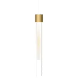 Natural Brass Frost Integrated LED 90 CRI 3000K 12V