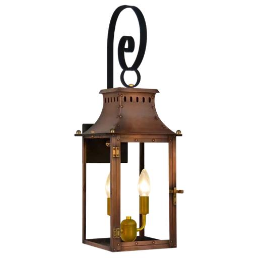 Купить Уличное бра Market Street 19" Top Scroll Wall Lantern в интернет-магазине roooms.ru