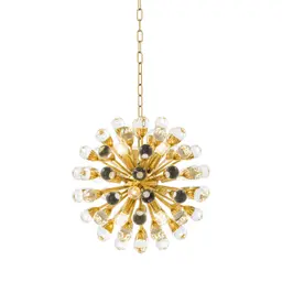 gold finish | clear glass S