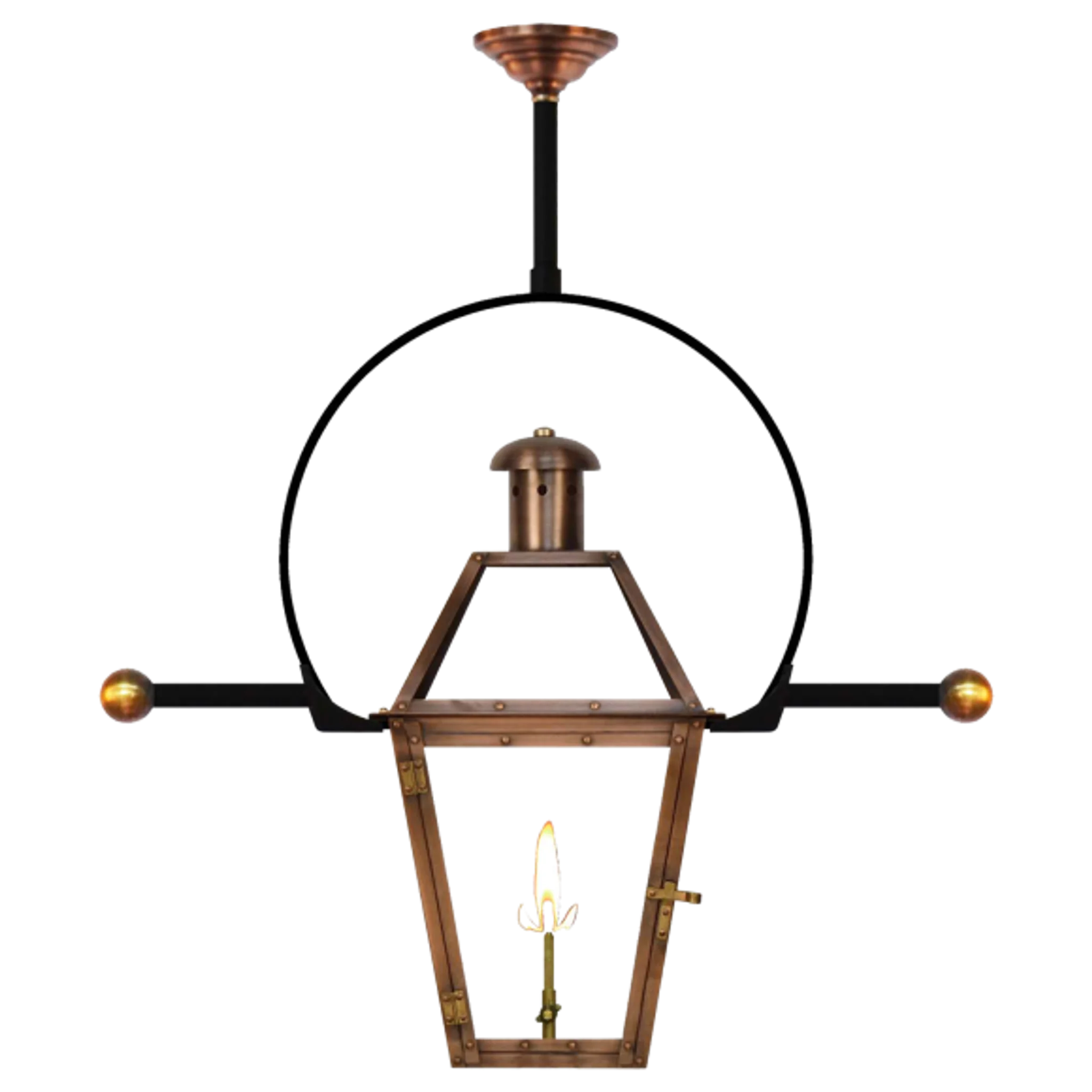 Купить Уличный подвесной светильник Georgetown 18" Ladder Rest Ceiling Lantern в интернет-магазине roooms.ru