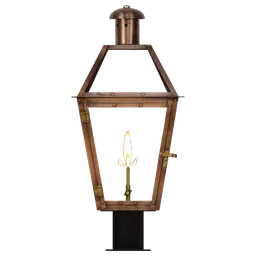 Antique Copper Propane Gas