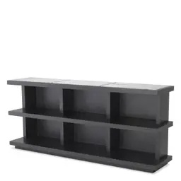 charcoal grey oak veneer | bianco lilac marble S