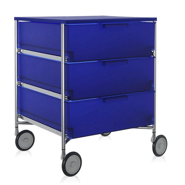 3 Hi,Translucent Cobalt,With Wheels