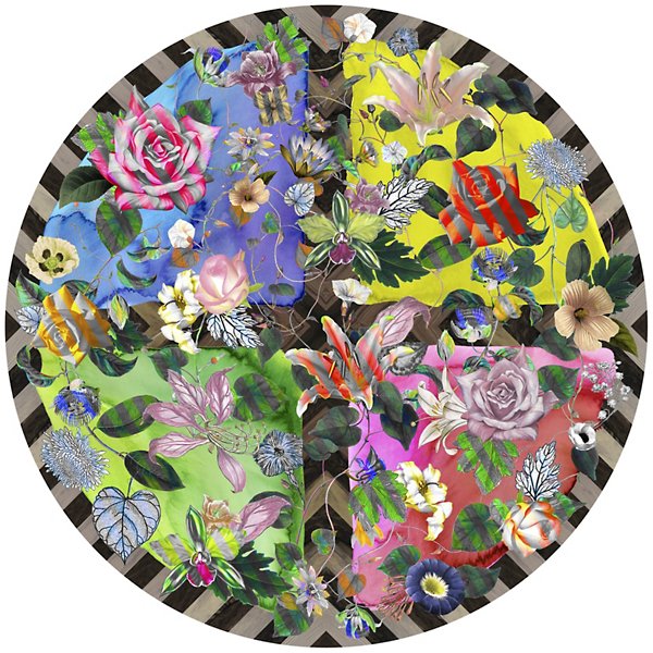 Купить Коврик Malmaison Round Rug в интернет-магазине roooms.ru