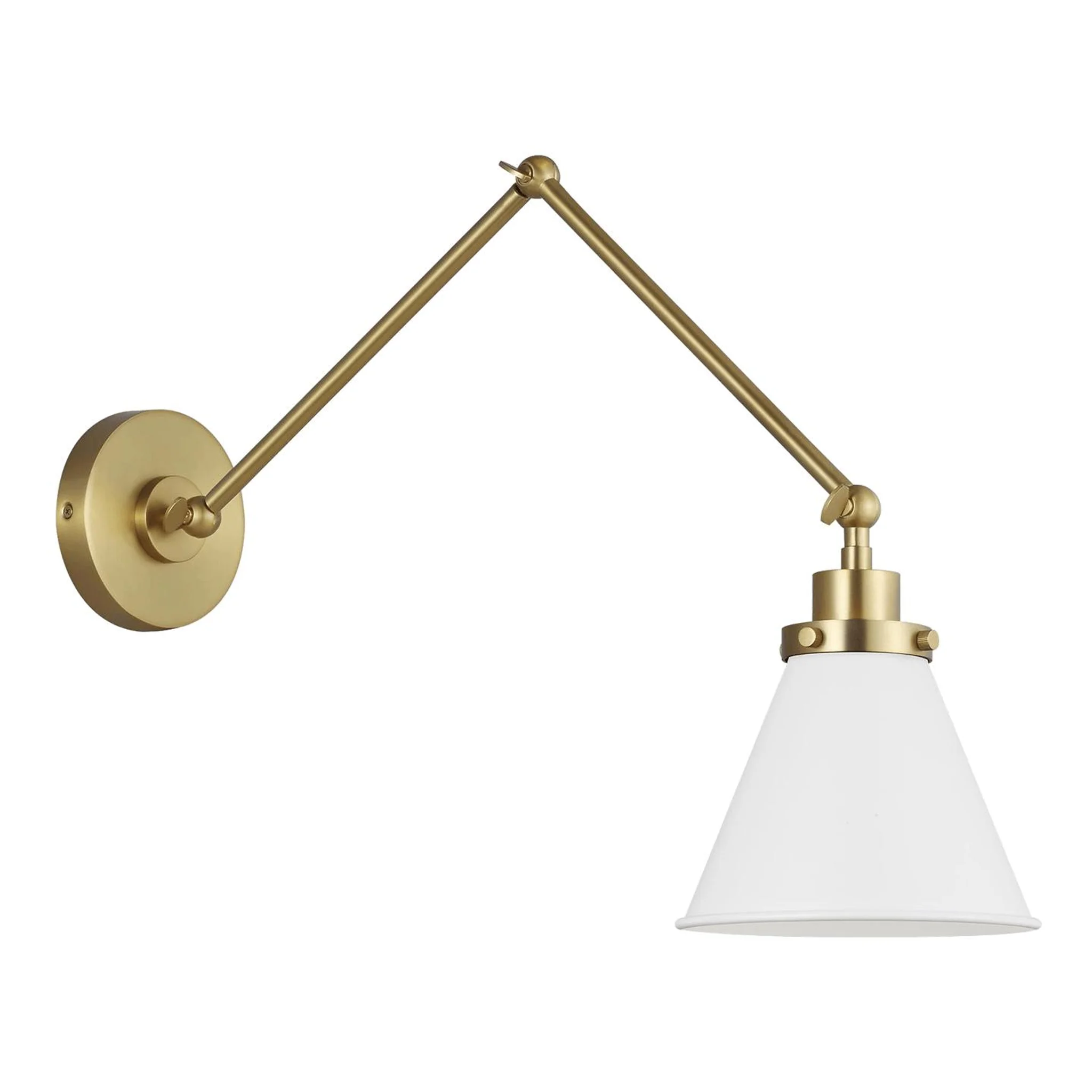 Купить Бра Wellfleet Double Arm Cone Task Sconce в интернет-магазине roooms.ru