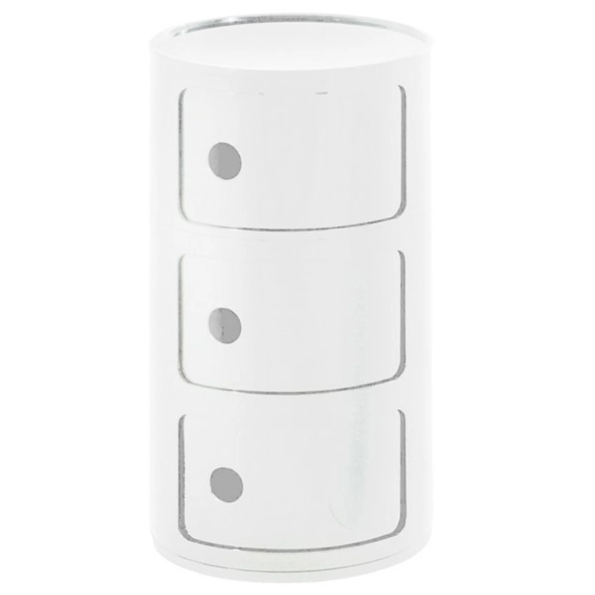 Купить Контейнер для хранения Componibili Round Modular Stacking Units в интернет-магазине roooms.ru