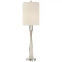 Polished Nickel 10.5" x 10.5" x 13.5" Natural Percale