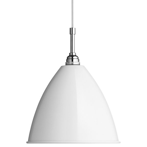 Medium,Chrome with Matte White