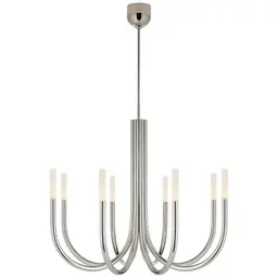 Polished Nickel Etched Crystal