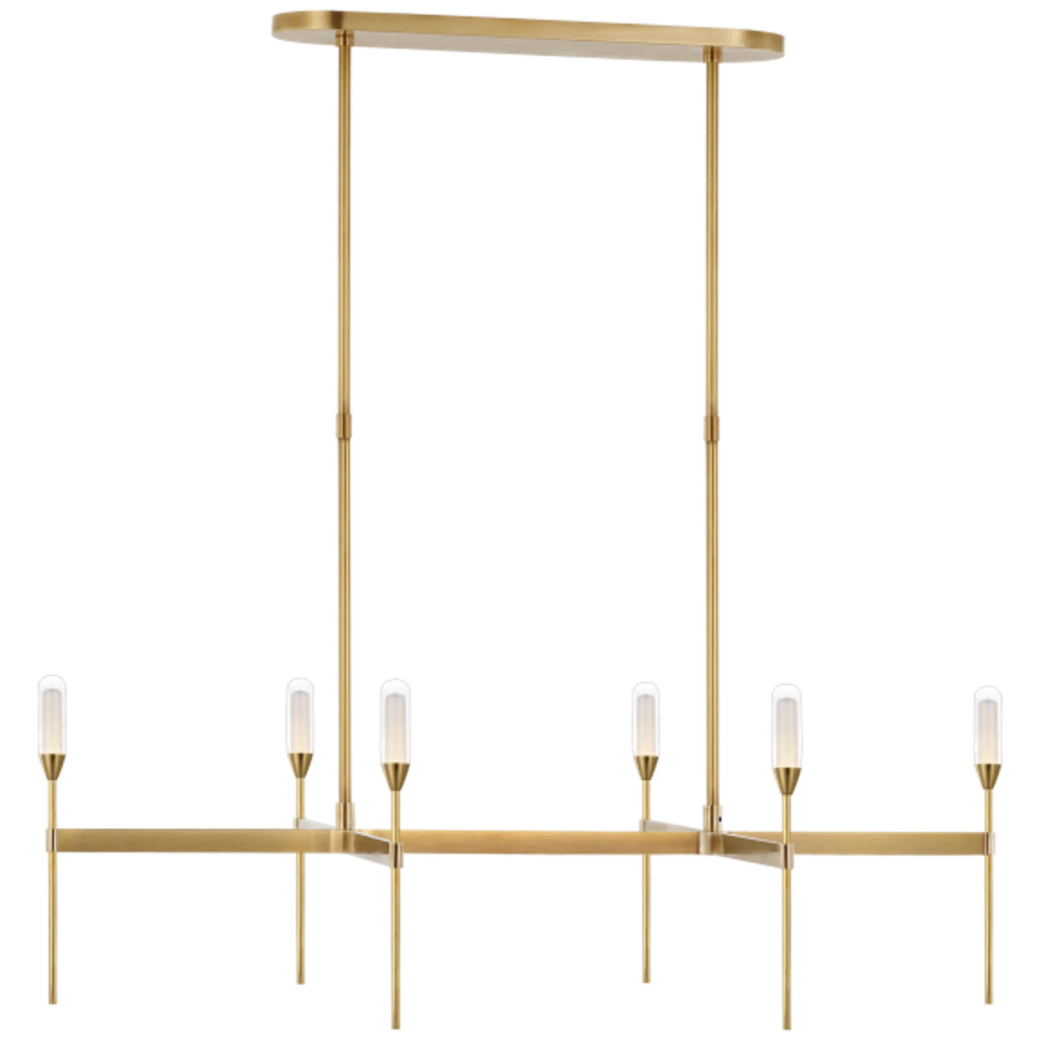 Купить Люстра Overture Medium Uplight Linear Chandelier в интернет-магазине roooms.ru