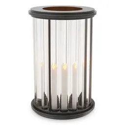 bronze finish | clear glass L