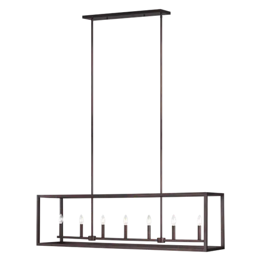 Купить Подвесной светильник Moffet Street Long Seven Light Linear Pendant в интернет-магазине roooms.ru