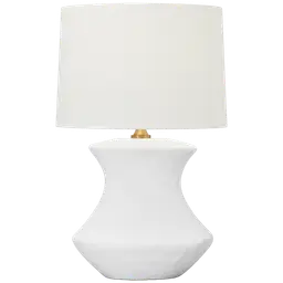Matte White Ceramic LED Bulb(s) Included