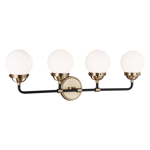 Satin Brass LED Bulb(s) Included