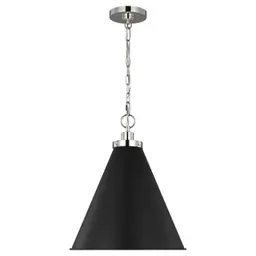 Midnight Black and Polished Nickel
