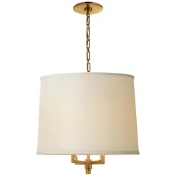 Soft Brass 21" x 23" x 16" Linen