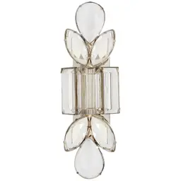 Polished Nickel Clear Glass
