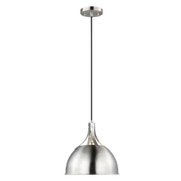 Brushed Nickel LED Bulb(s) Included
